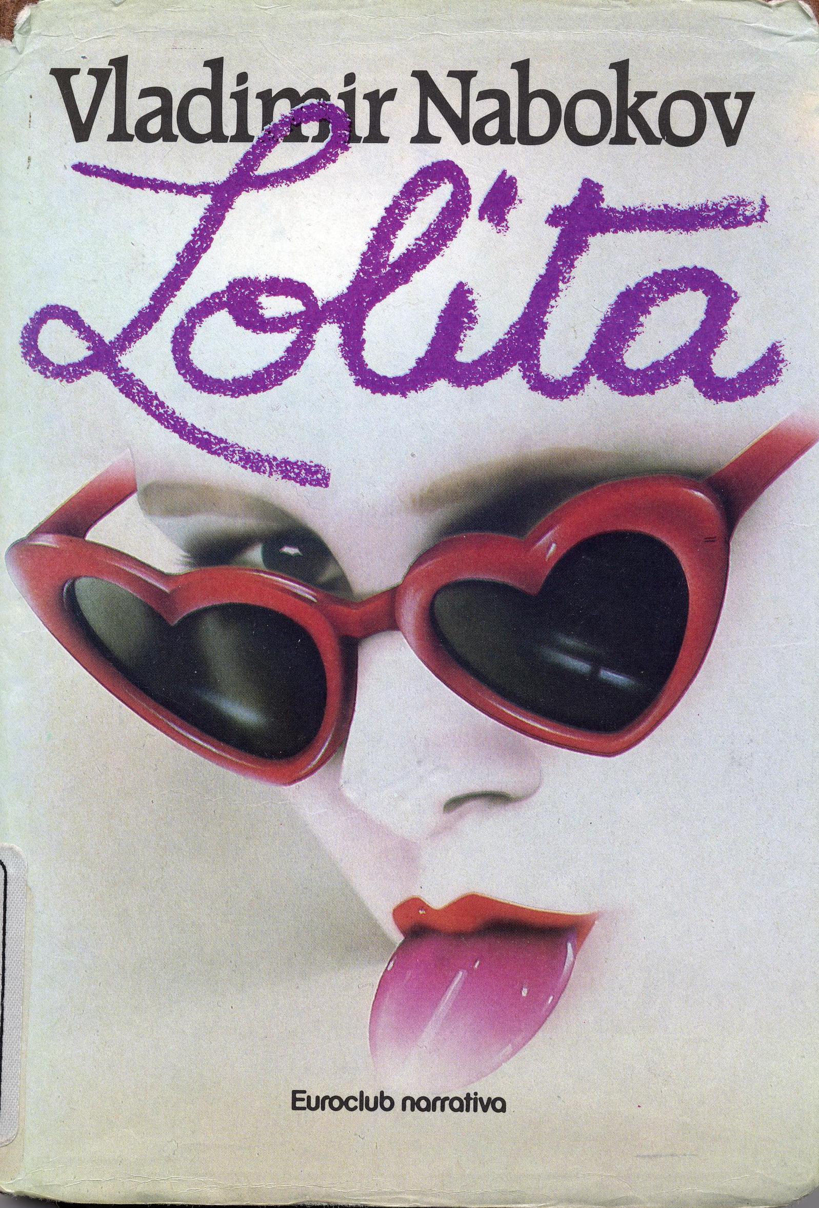 Cubierta del libro Lolita de Nobokov