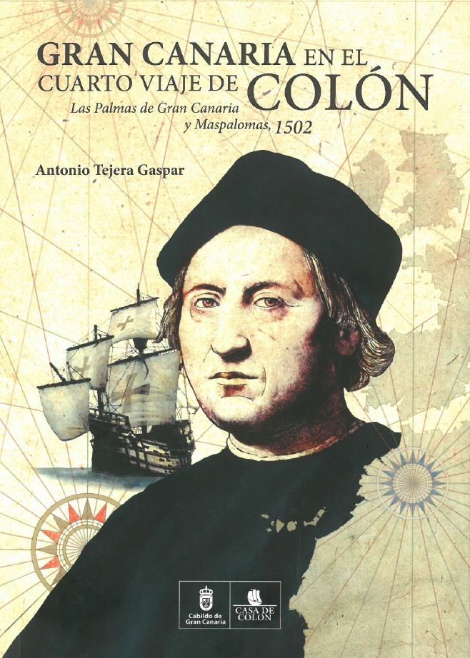ubierta libro Gran Canaria cuarto viaje Colon.j