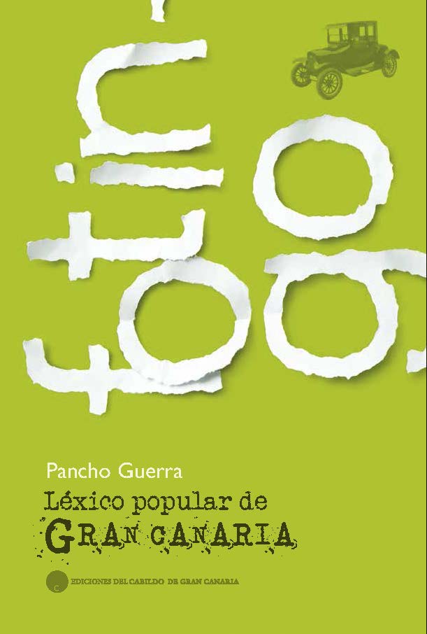 Cubierta del libro El léxico popular de Gran Canaria