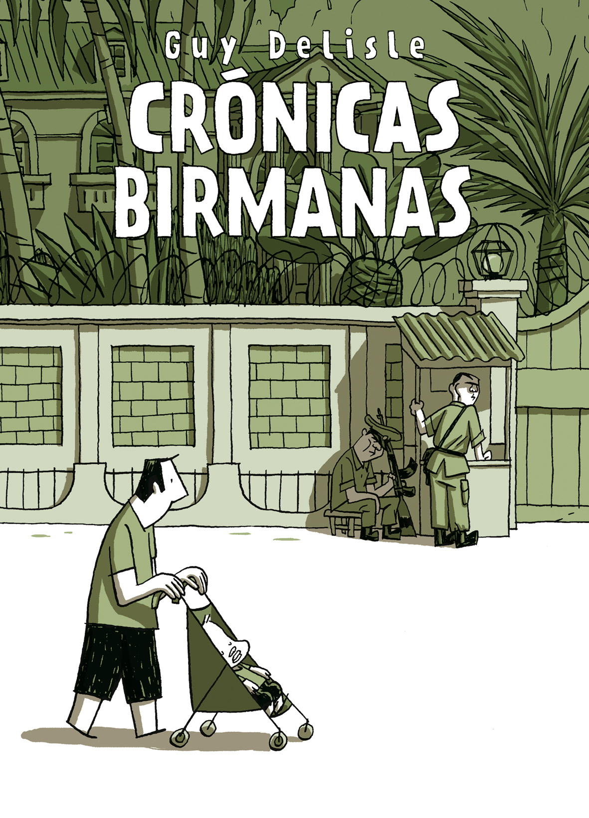 Cubierta del cómic Crónicas birmanas