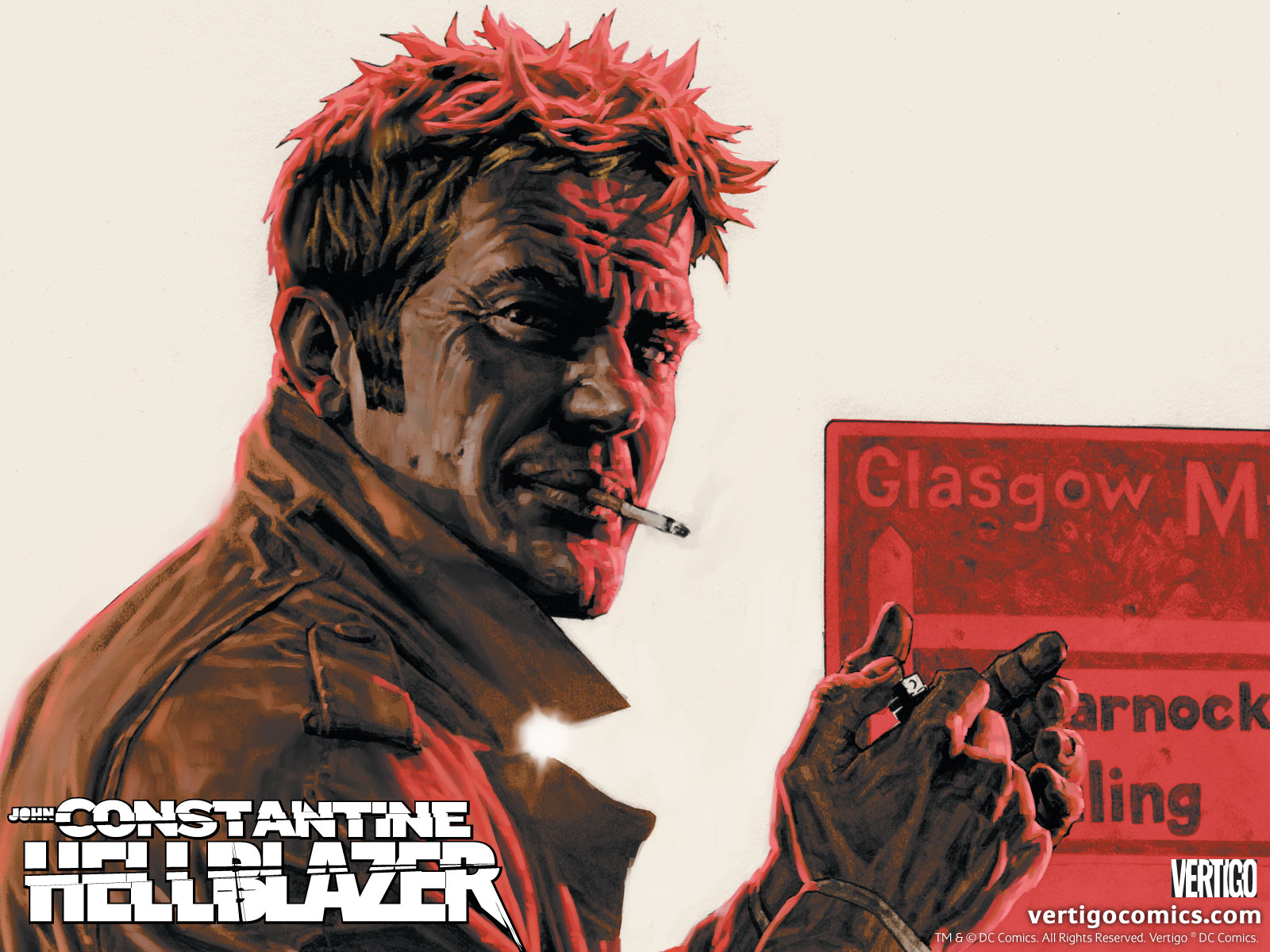 El filme Constantine está inspirado en el cómic Hellblazer
