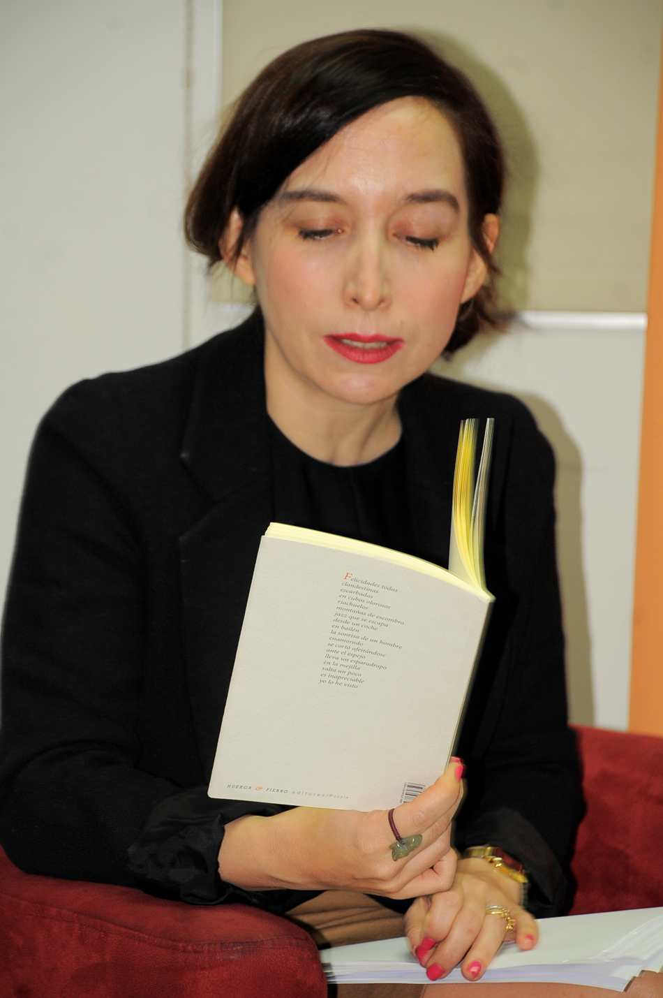 La autora gallega Blanca Riestra
