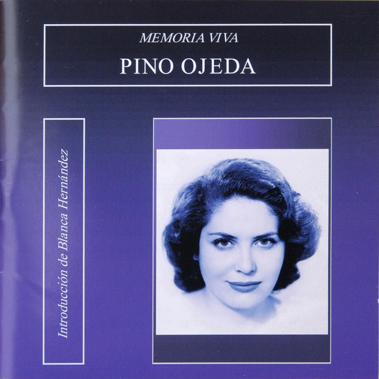 Portada del audio-libro de Pino Ojeda de la coleccin Memoria Viva