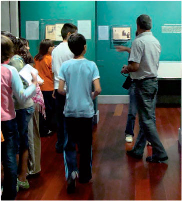 Foto de visita al museo