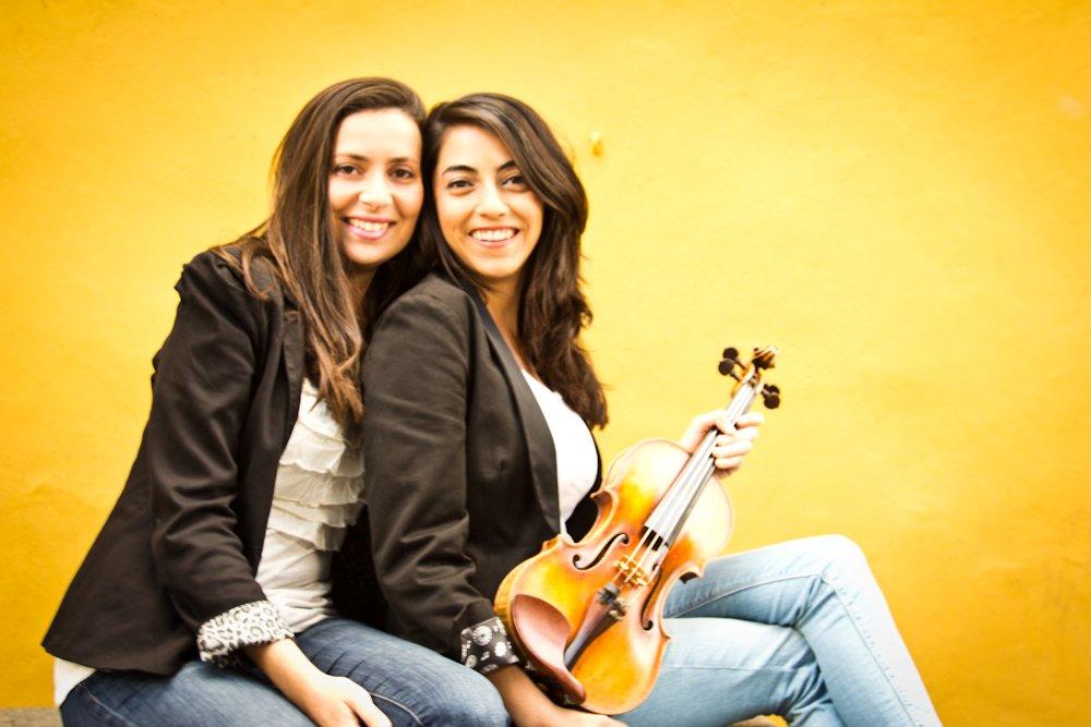 La pianista Ana Marrero y la violinista Liliana Mesa