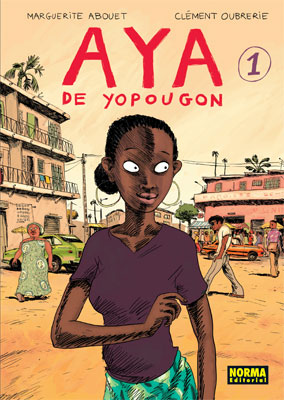 Portada del cómic Aya de Yopougon 