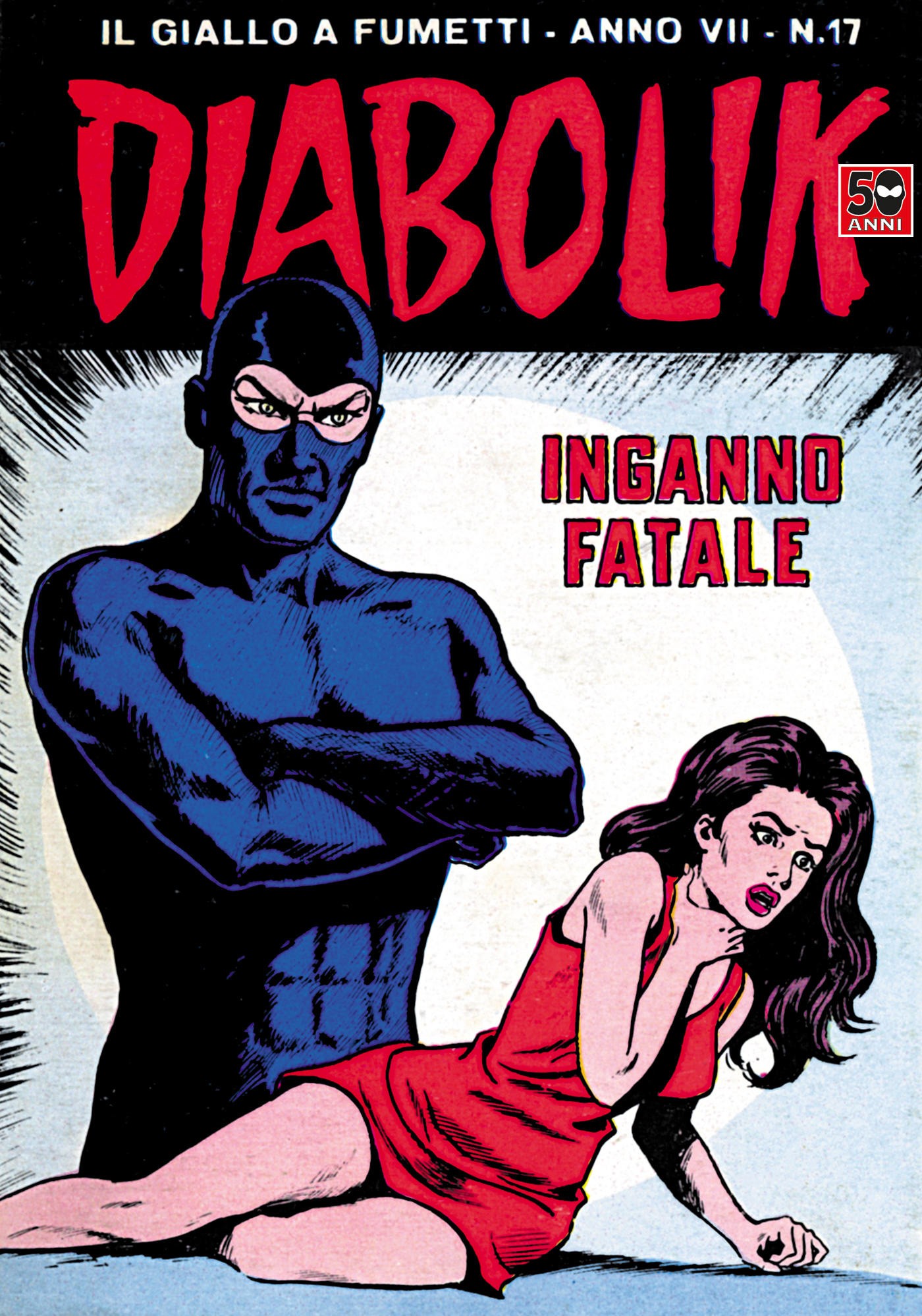 Cubierta del cómic Diabolik