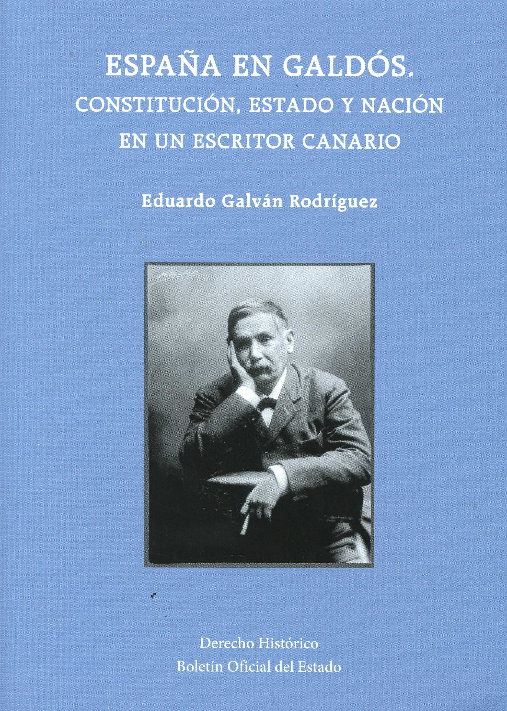 Cubierta del libro de Galván, España en Galdós