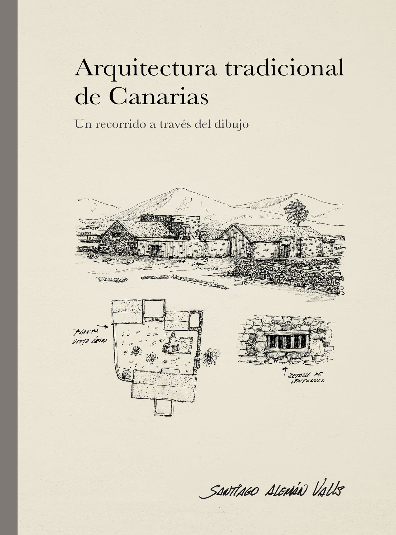 Cubierta del libro Arquitectura tradicional de Canarias