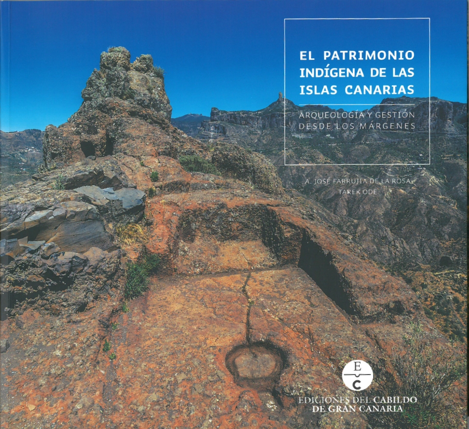 Cubierta del libro El patrimonio indígena de las Islas Canarias