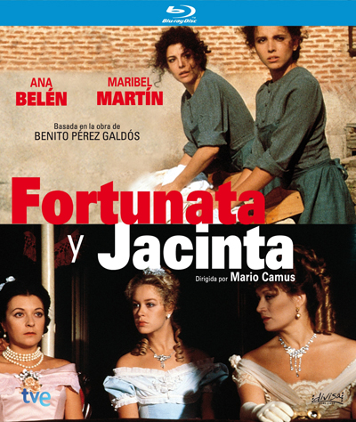 Cartel para el DVD de la serie 'Fortunata y Jacinta' dirigida por Mario Camus en 1980