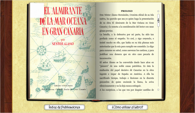 Imagen de libro virtual textos de Néstor Álamo