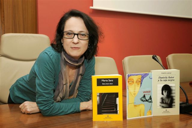 La autora madrileña Marta Sanz