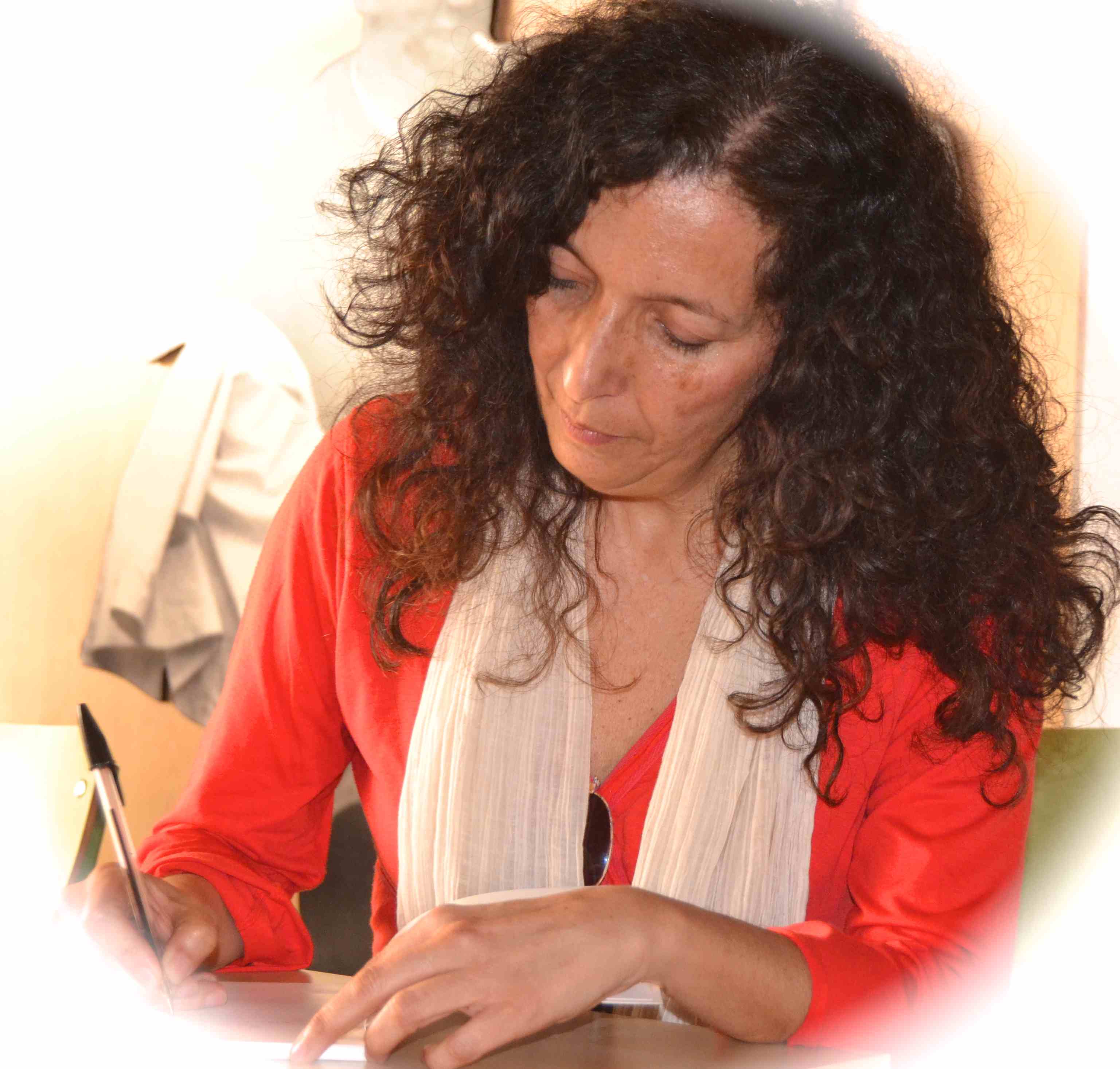 La poeta María Jesús Alvarado