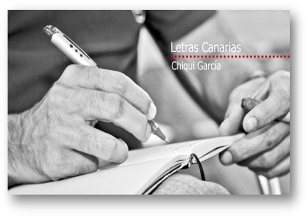Cartel exposición Letras Canarias