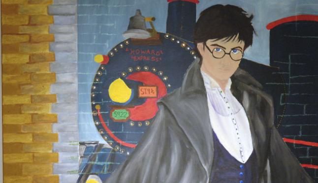 Pintura de Harry Potter