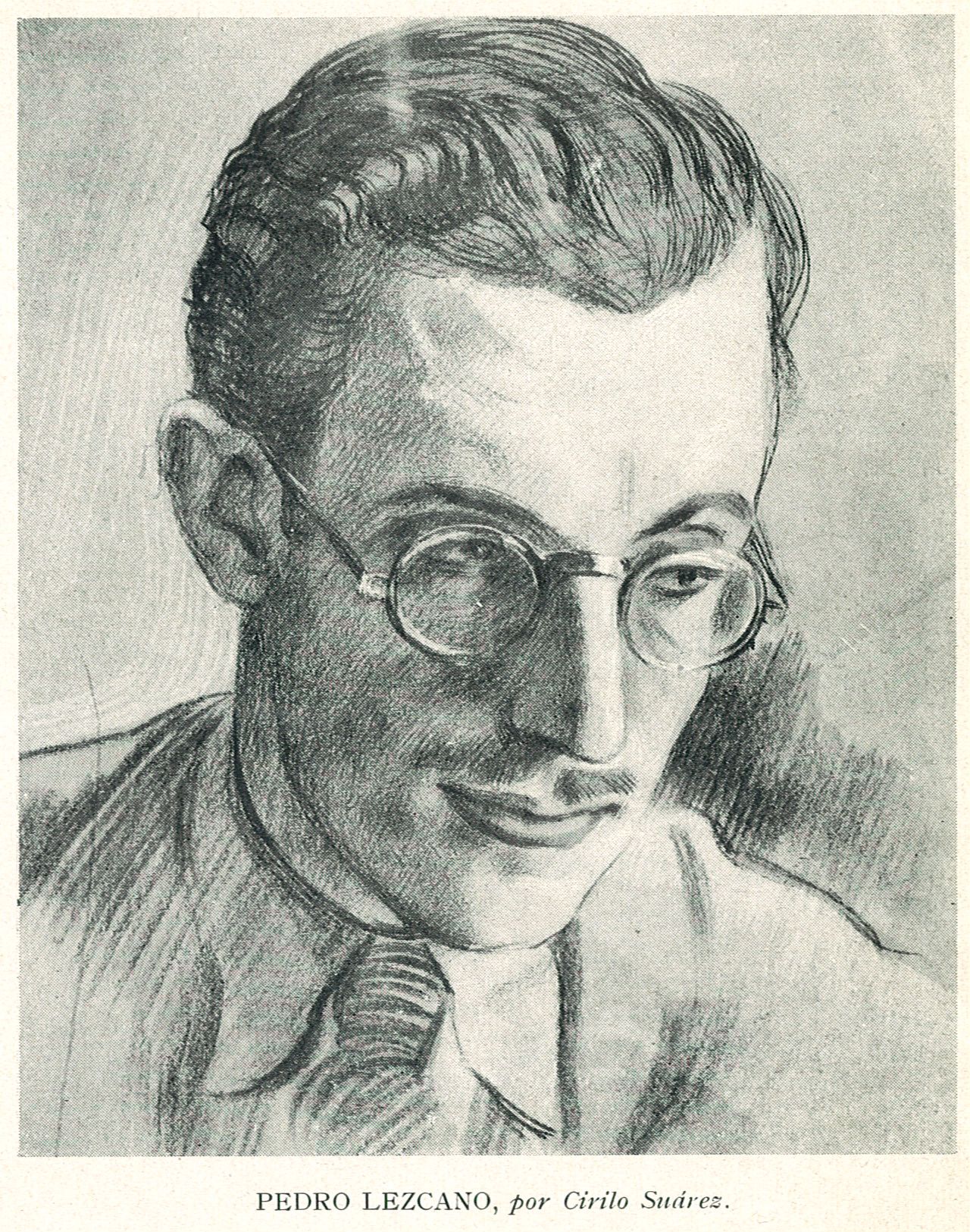 Pedro Lezcano, por Cirilo Suárez (1947)