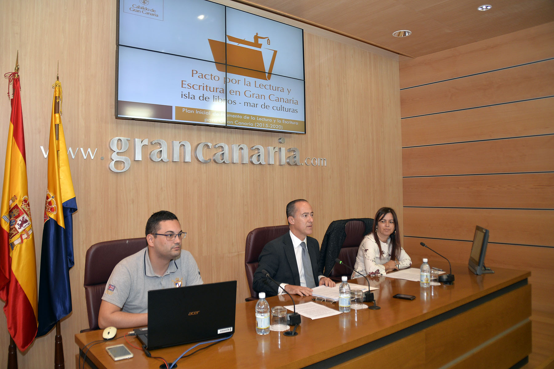 Presentación del Plan de Fomento y Escritura para Gran Canaria 2015-2020