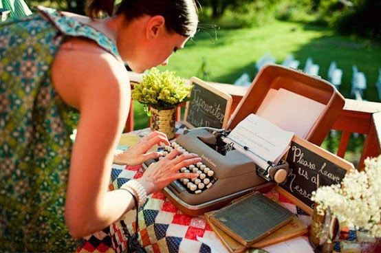 Imagen (máquina de escribir) tomada del blog "El Secreter"