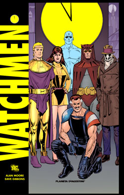Portada del cómic Watchmen